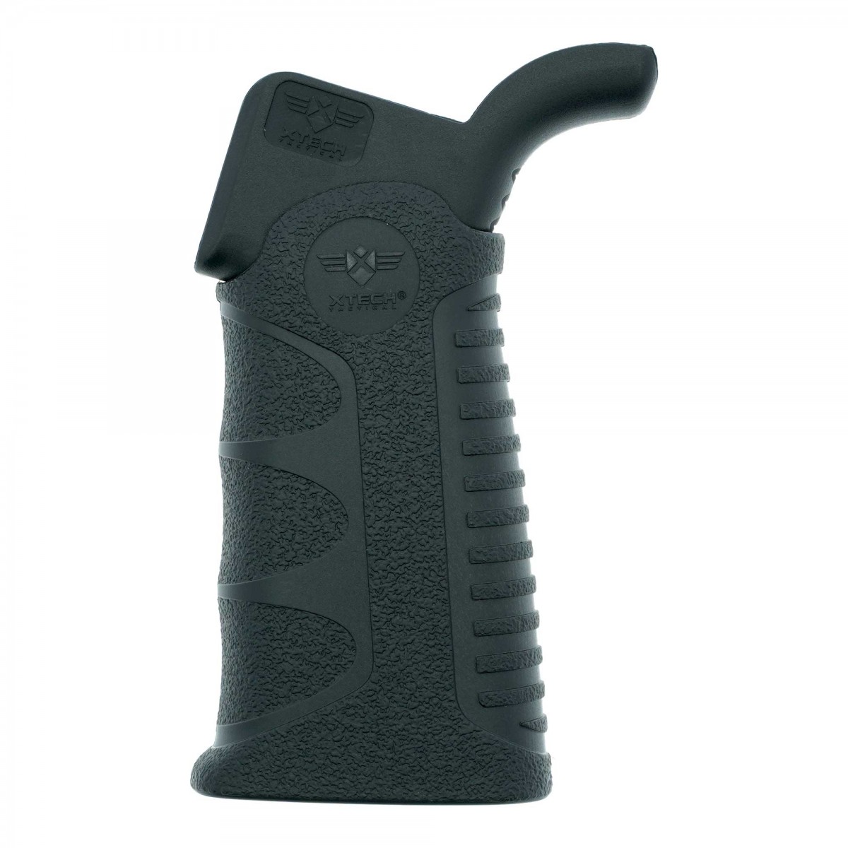 AR15 adjustable angle pistol grip in heavy texture