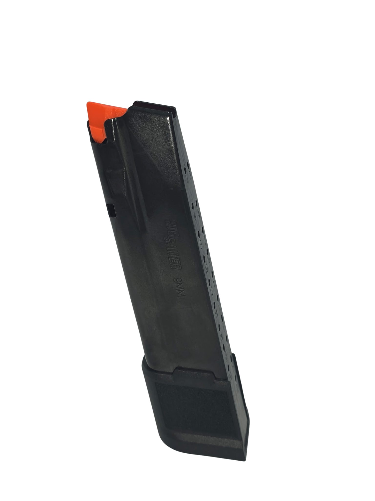 P365 21 round extended magazine upright facing left