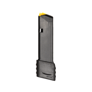 Glock 19 extended magazine right facing left in black