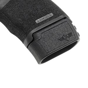 Springfield Hellcat magazine baseplate shown in black