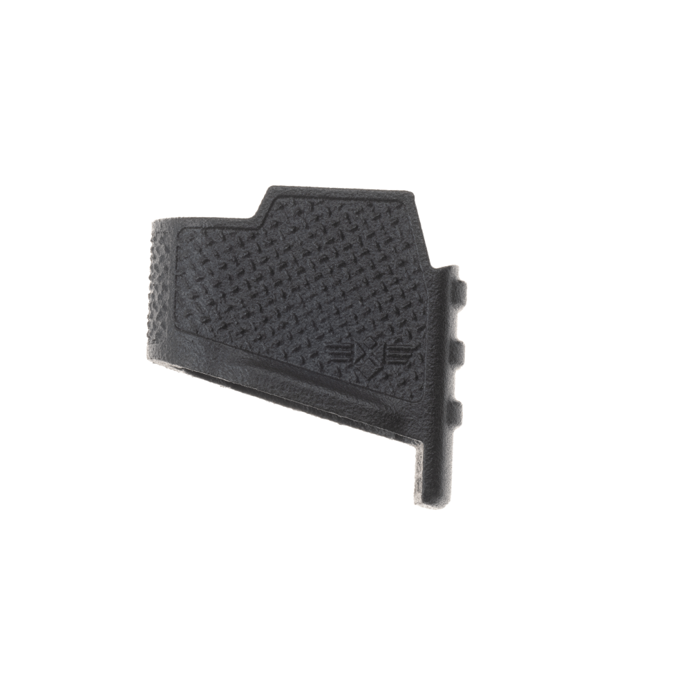 P365 magazine sleeve for 17 round magazine in black facing left
