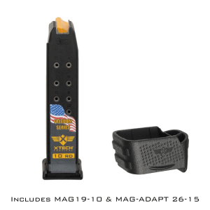 Showing combo that includes both magazine and grip sleeve for Glock 26 10 round