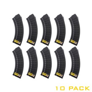 10 pack of 10/30 ak47 magazines in black