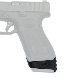 Magazine sleeve for Glock 19 with LE cutout