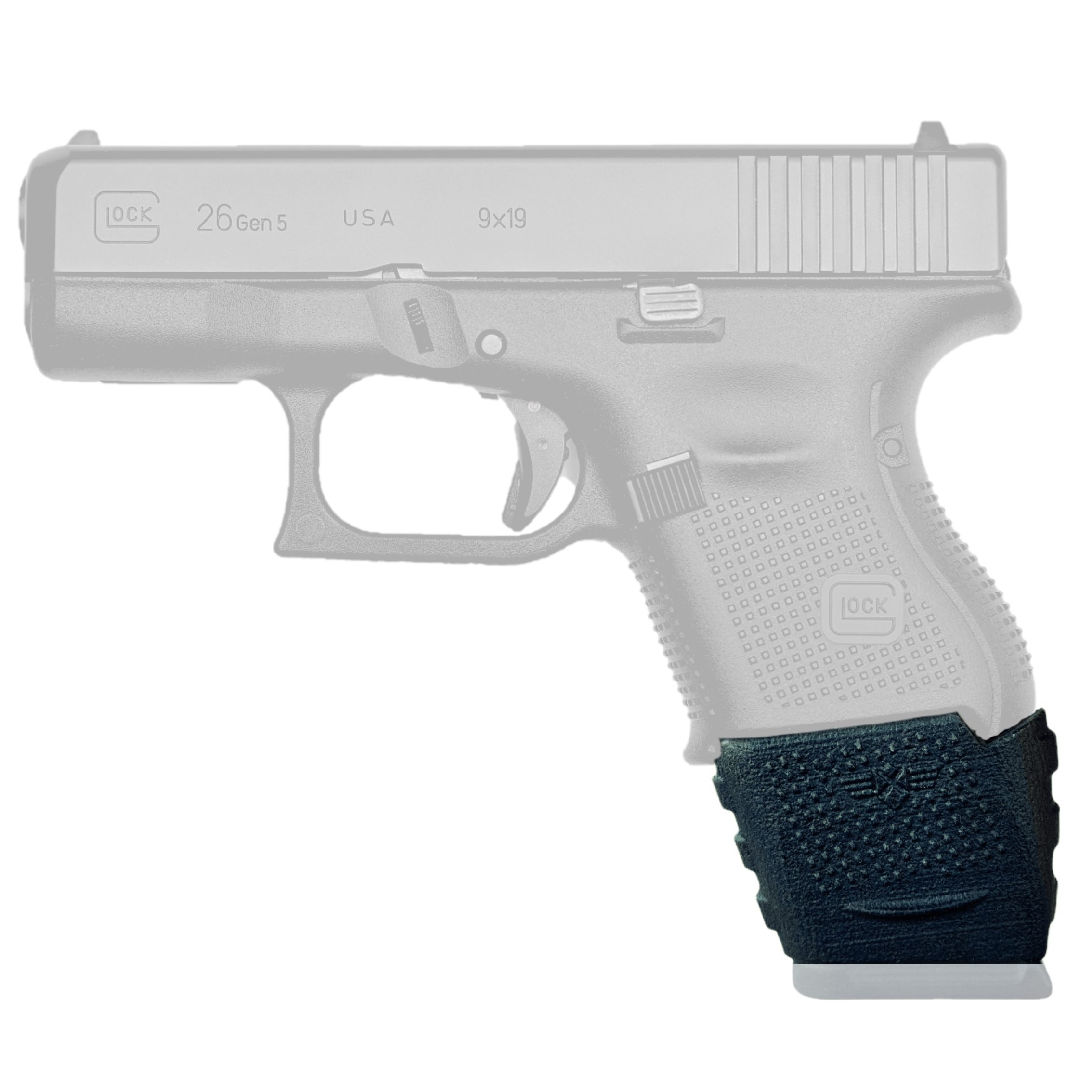 Glock 26 magazine adaptor for 17 round