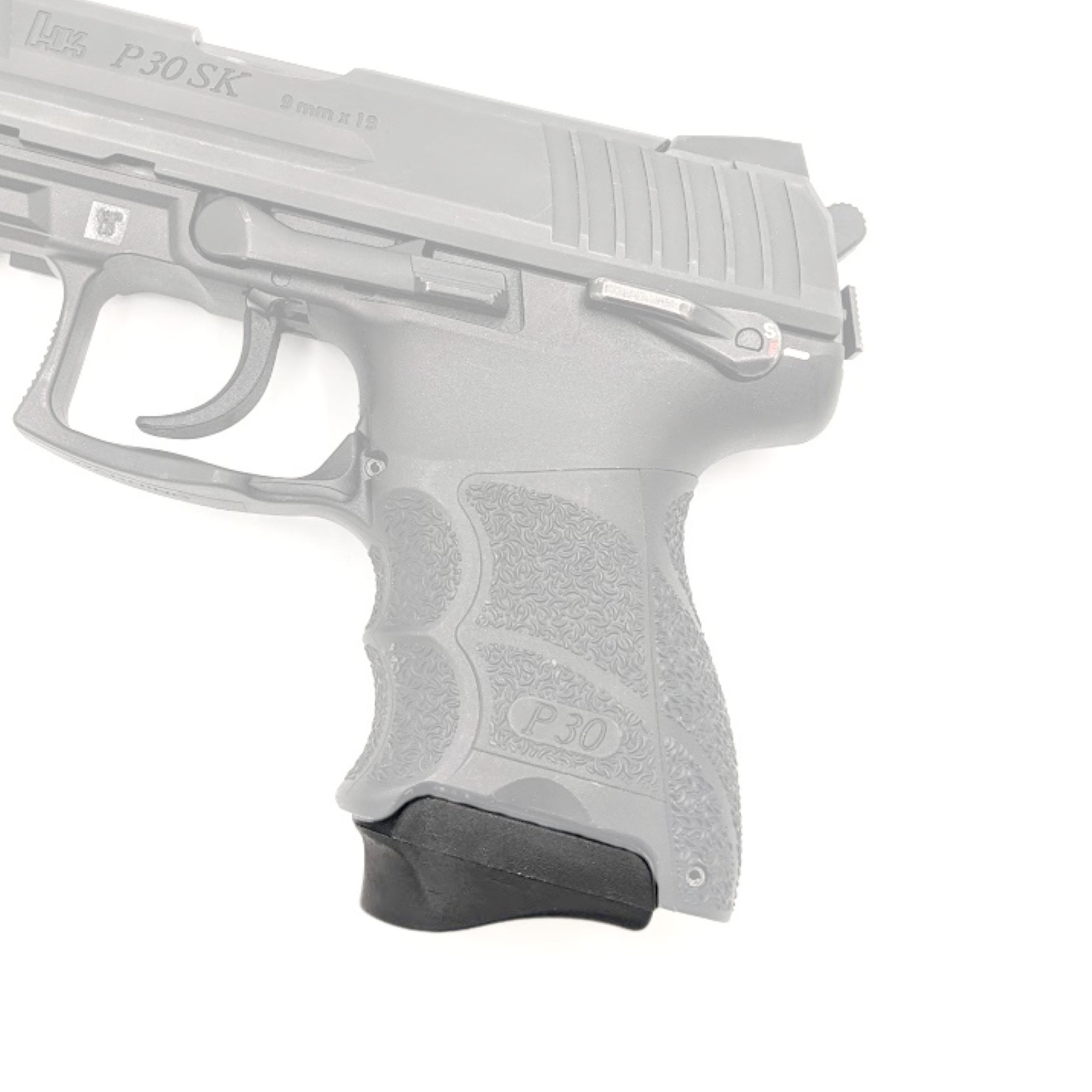 VP9sk and P30sk grip extension with 2 more rounds