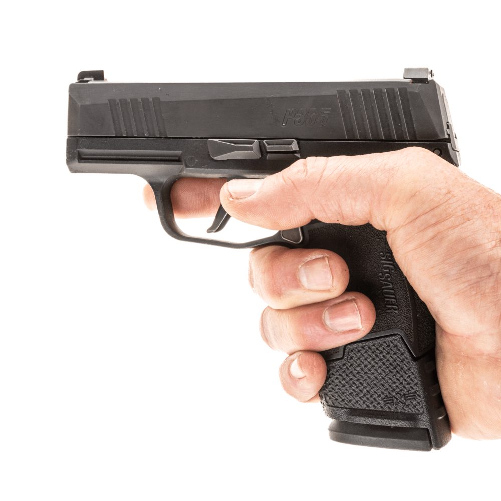 MAG-ADAPT S365-17 provides full support shown in hand loaded into pistoo facing left