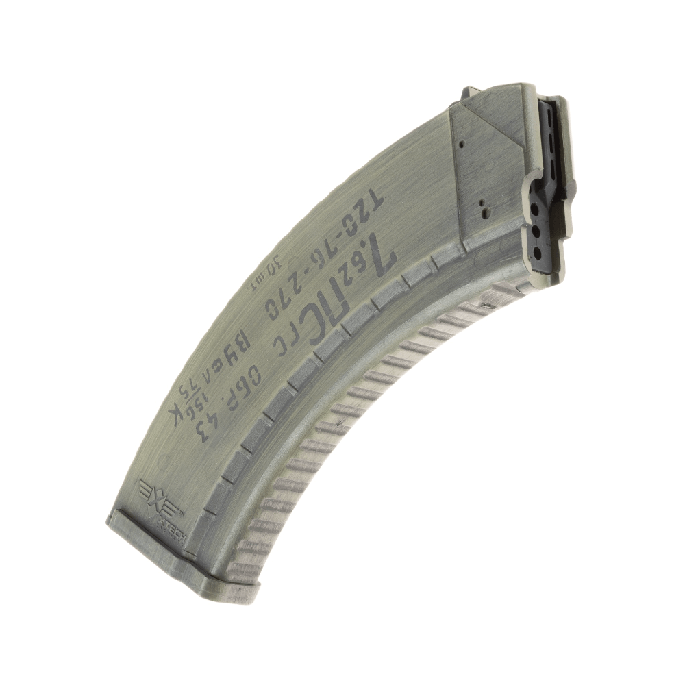 Spam Can edition of MAG47 Elite facing right to show art on both sides.