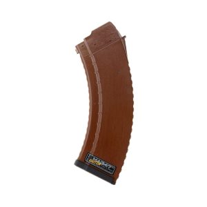 AK Bakelite magazine shown upright facing left